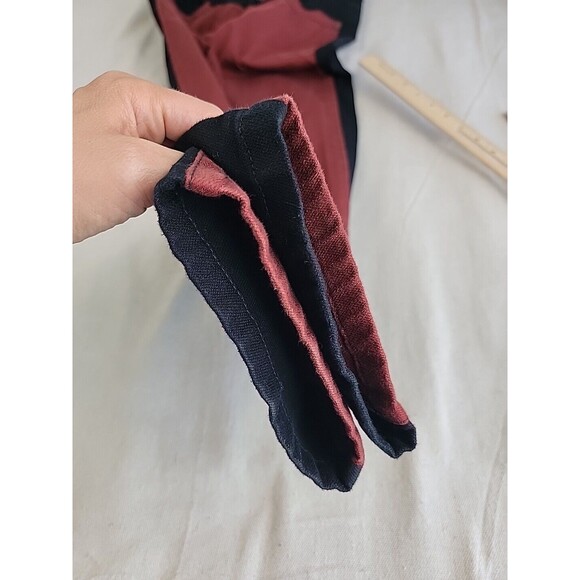 Maeve Anthropologie Jeans Womens 26 27x28.5 Straight Color Block Black Rust EUC - Picture 5 of 16